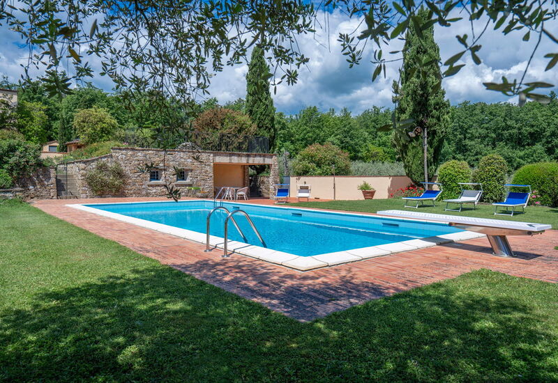 Il Villino Del Collezionista With Pool In Pistoia: Autumn, Pool, Spring, Summer