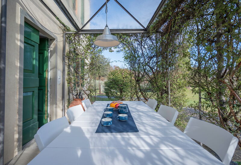 Il Villino Del Collezionista With Pool In Pistoia: Autumn, Garden, Spring, Summer