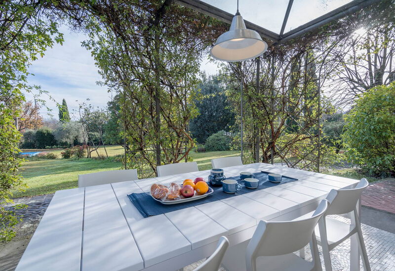 Il Villino Del Collezionista With Pool In Pistoia: Autumn, Garden, Spring, Summer