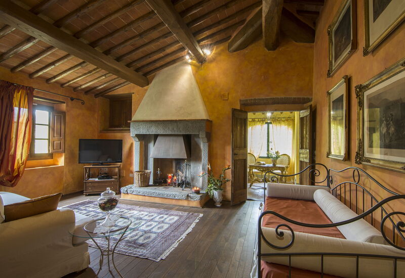 Villa Le Fonti: Living Room