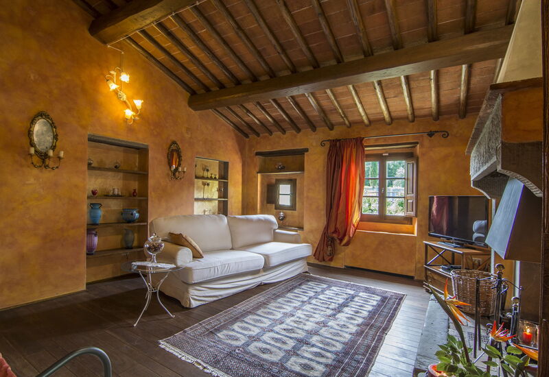 Villa Le Fonti: Living Room