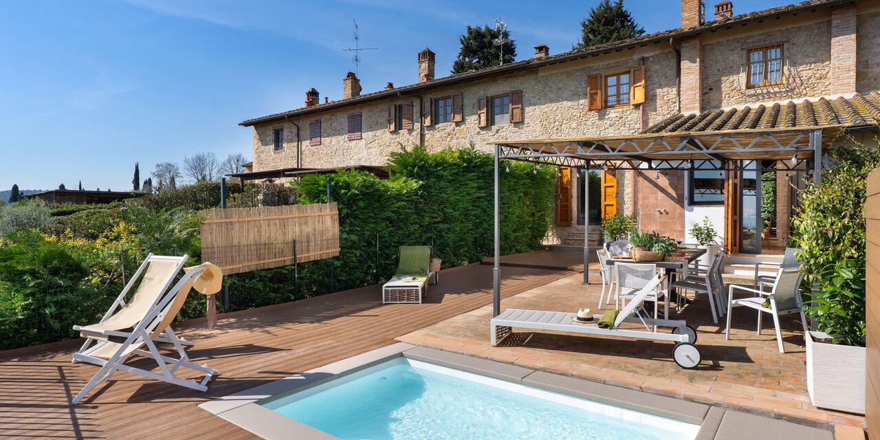 L'antica Meletta: all'aperto, Balcone / Terrazza / Patio, Esterni, Piscina