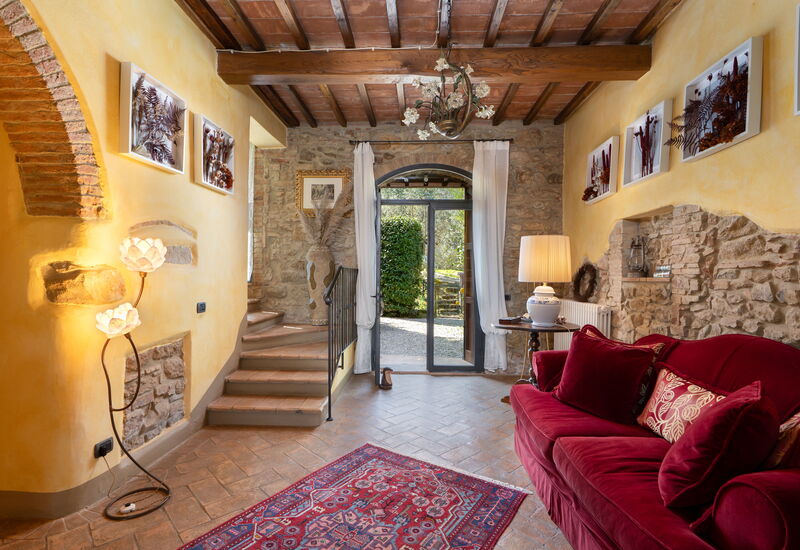 L'antica Meletta: Living Room