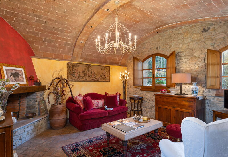 L'antica Meletta: Living Room