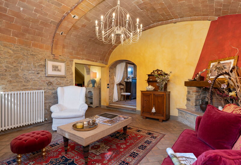 L'antica Meletta: Living Room