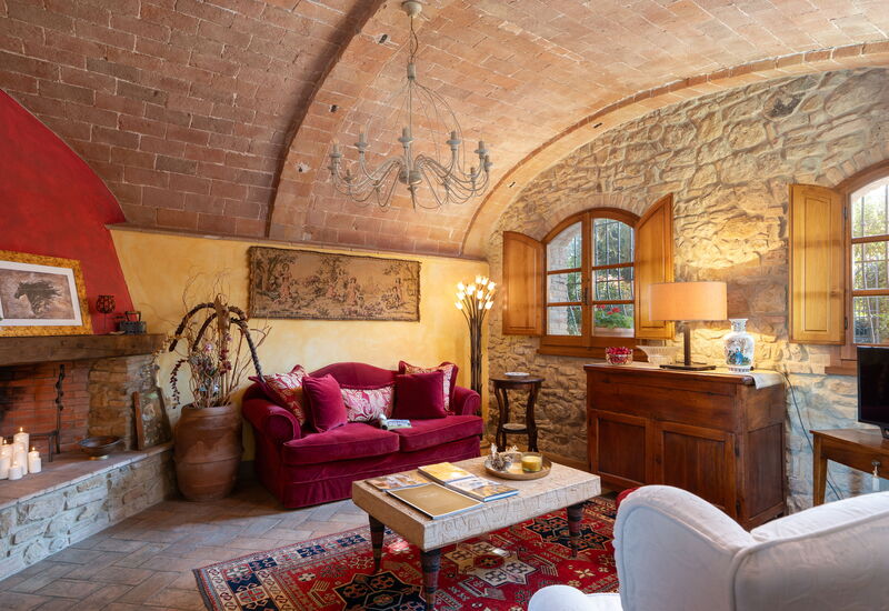 L'antica Meletta: Living Room