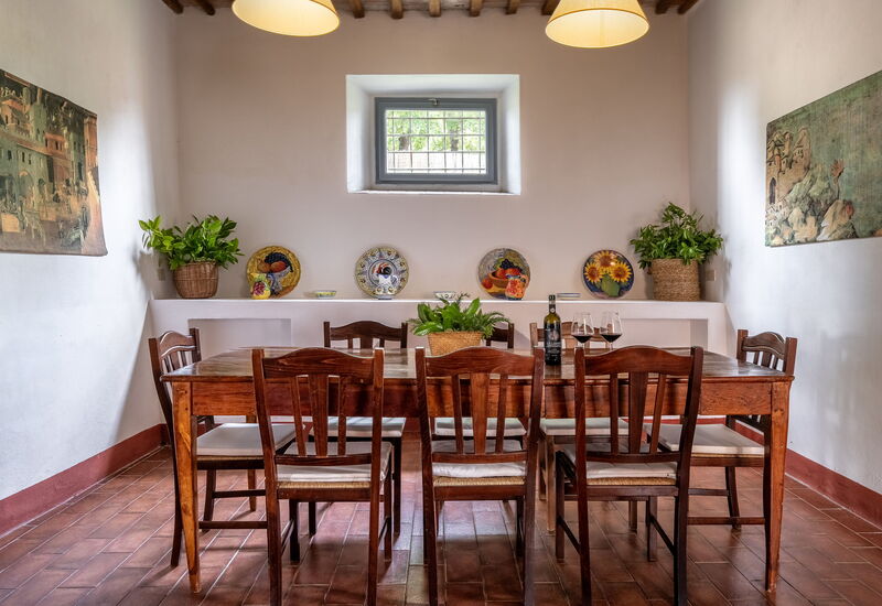 In the Heart of Chianti, Pool, Wifi, View - Lillia: Autumn, Dining Room, Spring, Summer