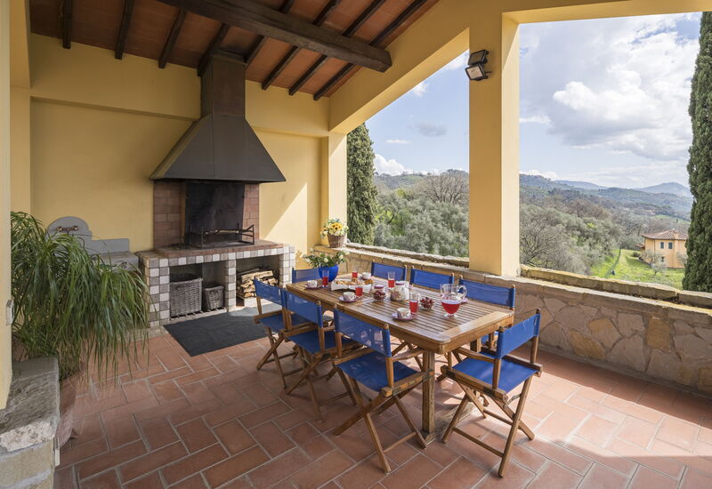 Villa Alessia Luxury: Autumn, Balcony / Terrace / Patio, Building Exterior, Spring, Summer