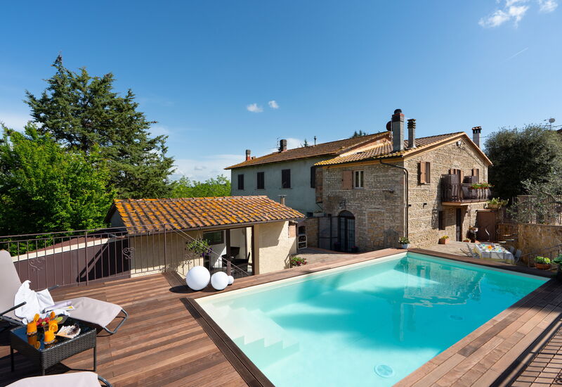 Villa Il Goro: Building Exterior, Outdoor, Pool