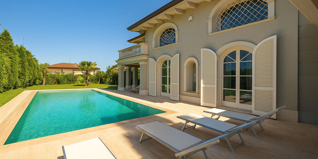 Villa Forte Dei Marmi, Pool & Garden: Frühling, Herbst, Schwimmbad, Sommer