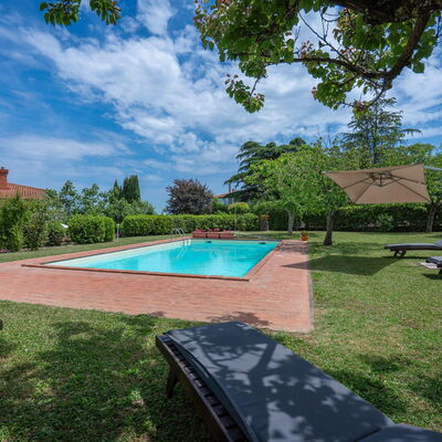 Il Campino, Pool, Montaione: Frühling, Garten, Herbst, Schwimmbad, Sommer