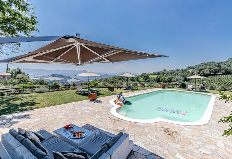 Villa La Cerbaina: Building Exterior, Outdoor, Pool, Scenic View