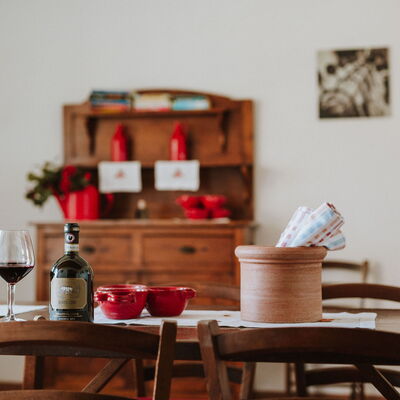 Agriturismo la Papessa - Unterkunft:&nbsp;Azalea Ap. 4: agriturismo-la-papessa-chianti-san-donato-farmhouse-azalea-living-room