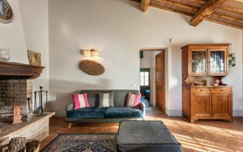 Agriturismo la Papessa - Accommodation:&nbsp;Mirtus Ap. 11: agriturismo-la-papessa-chianti-san-donato-multipropriet-mirtus-living-room