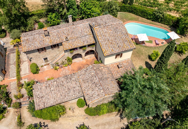 Casa La Cedrina, Pool, Lornano: Autumn, Pool, Spring, Summer