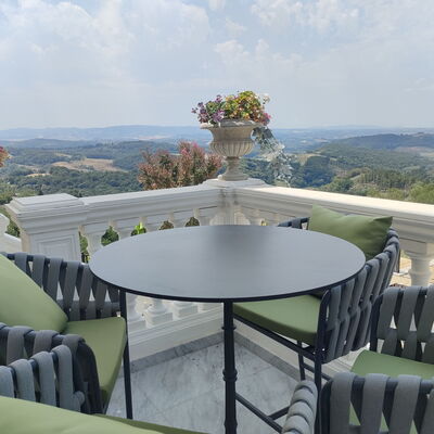Villa Elisa: Balcony / Terrace / Patio, Building Exterior