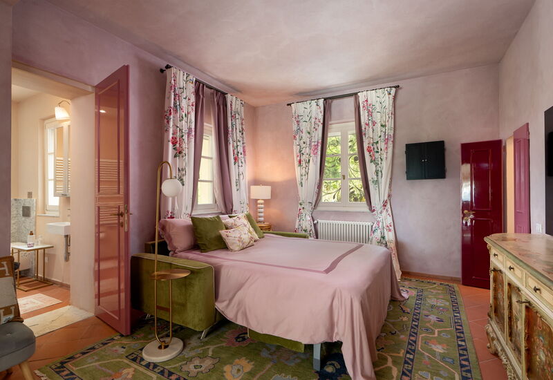 Villa Elisa: Bad, Schlafzimmer