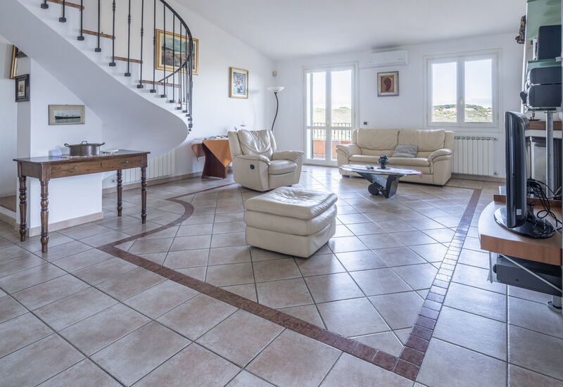 Villa Caroline, Private Pool and Seaview: Autumn, Living Room, Spring, Summer