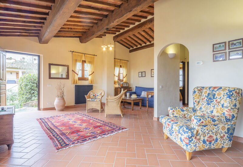 Casa Viola Pool, Wifi, Montaione: Autumn, Living Room, Spring, Summer