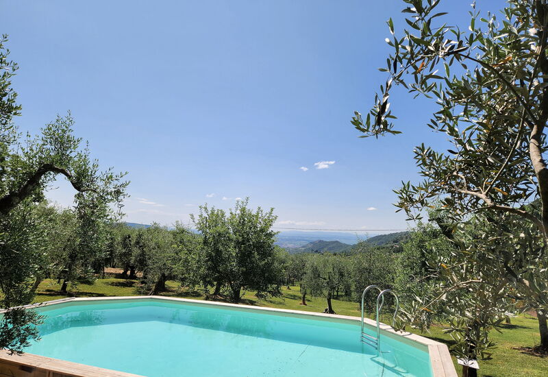 La Casa Rossa, Shared Pool, Marliana: Autumn, Pool, Spring, Summer