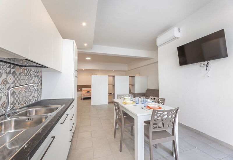 Appartamento Monomare, Gallipoli: Autumn, Dining Room, Kitchen, Spring, Summer, Winter