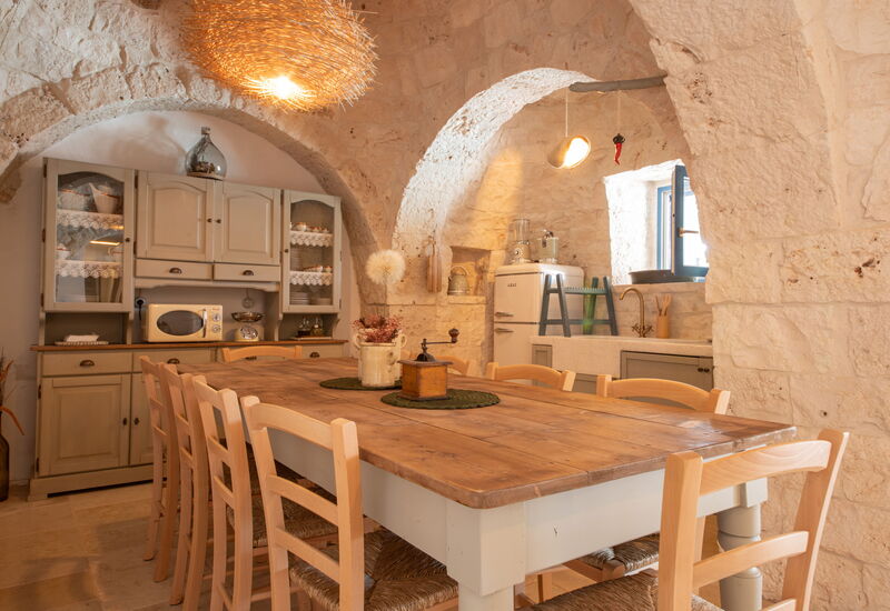 Trulli Valle D'Itria - Martina Franca: Autumn, Dining Room, Kitchen, Spring, Summer, Winter
