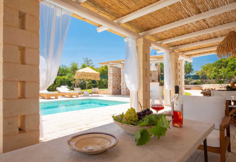 Trulli Valle D'Itria - Martina Franca: Autumn, Balcony / Terrace / Patio, Building Exterior, Outdoor, Pool, Spring, Summer, Winter