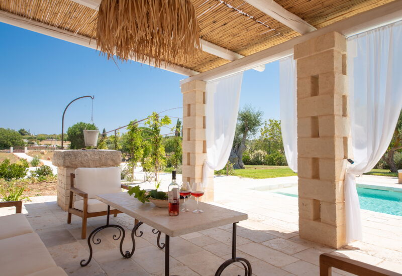 Trulli Valle D'Itria - Martina Franca: Autumn, Balcony / Terrace / Patio, Building Exterior, Garden, Outdoor, Pool, Spring, Summer, Winter