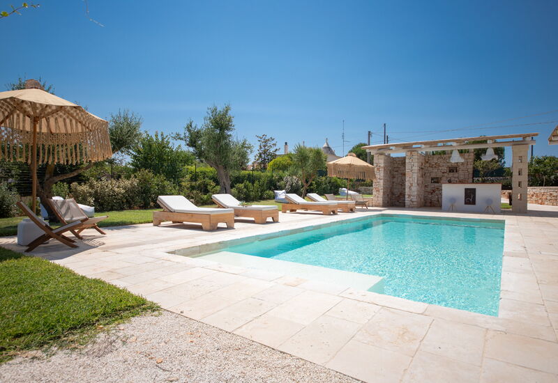 Trulli Valle D'Itria - Martina Franca: Autumn, Balcony / Terrace / Patio, Building Exterior, Outdoor, Pool, Spring, Summer, Winter