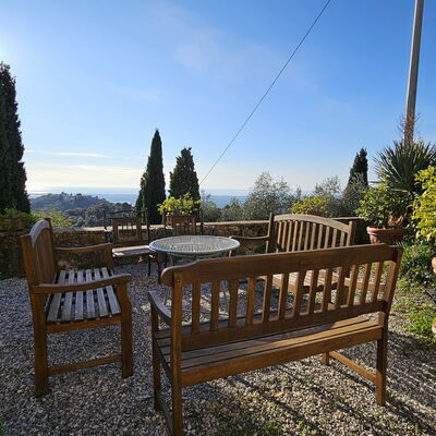 Villa Il Torrazzo, Vista Mare, Massarosa: all'aperto, Balcone / Terrazza / Patio, Esterni