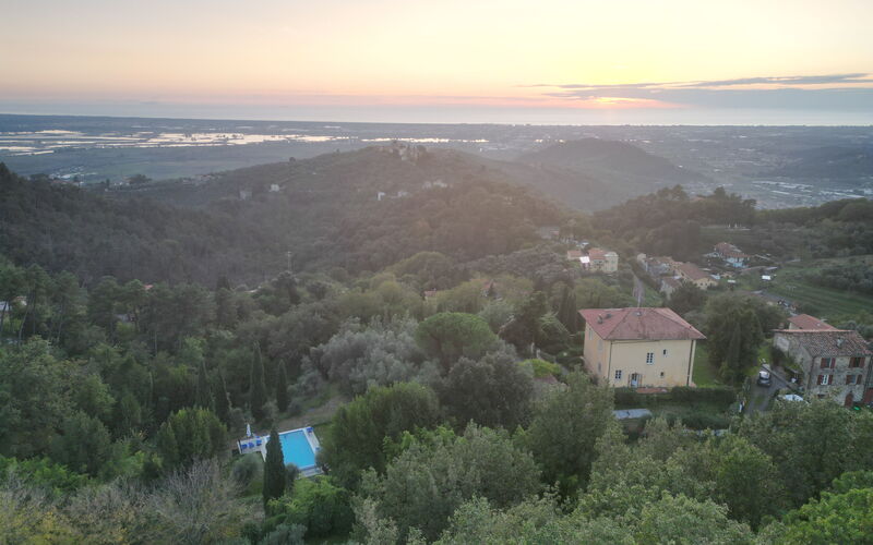 Villa Il Torrazzo, Vista Mare, Massarosa: Autumn, Scenic View, Spring, Summer