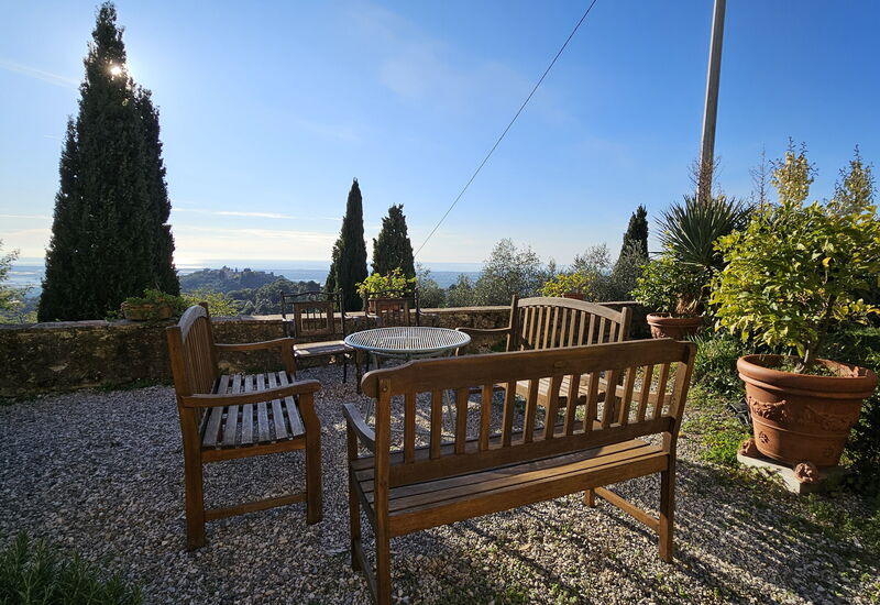 Villa Il Torrazzo, Vista Mare, Massarosa: Balcony / Terrace / Patio, Building Exterior, Outdoor