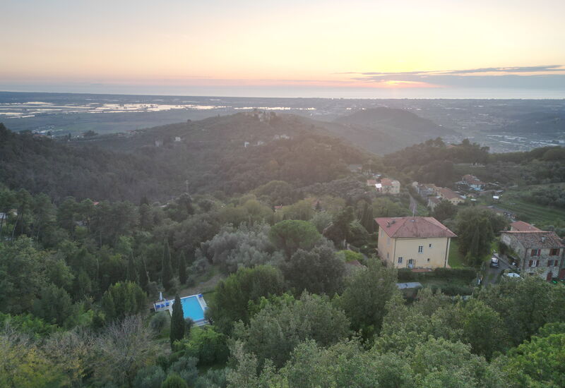 Villa Il Torrazzo, Vista Mare, Massarosa: Autumn, Scenic View, Spring, Summer