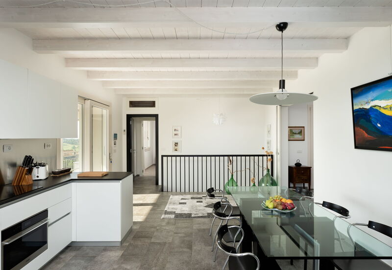 Villa Ombrone: Dining Room, Kitchen