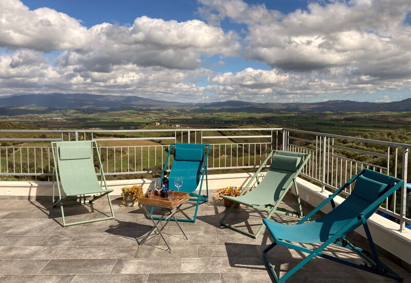 Villa Ombrone: all'aperto, Balcone / Terrazza / Patio, Esterni, Vista Panoramica