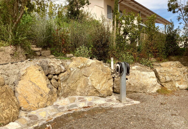 Villa Ombrone: all'aperto, Esterni