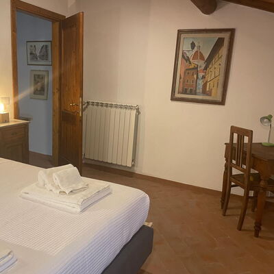 Borgo Antico, Pool, Barberino del Mugello - Unterkunft:&nbsp;Cantuccio: Frühling, Herbst, Schlafzimmer, Sommer