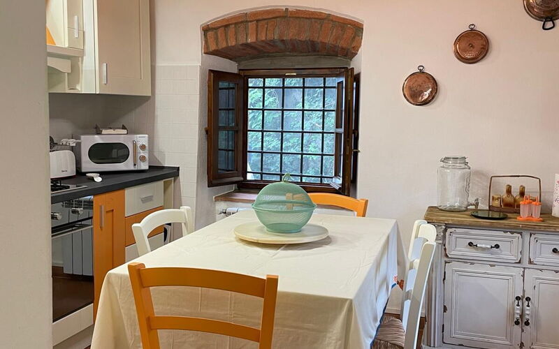 Borgo Antico, Pool, Barberino del Mugello - Accommodation:&nbsp;Noce: Autumn, Kitchen, Spring, Summer