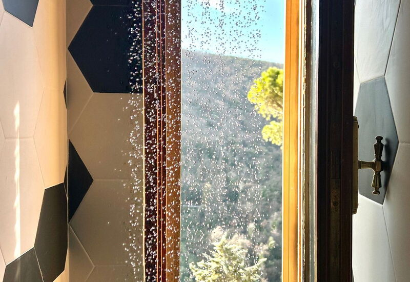 House in Sassa, Historic Tuscany Village, View: Bad, Frühling, Herbst, Sommer