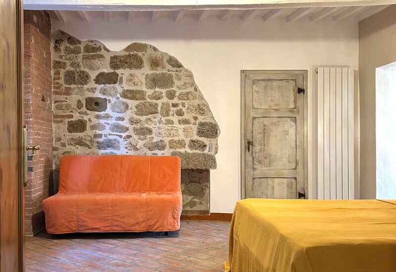 House in Sassa, Historic Tuscany Village, View: Frühling, Herbst, Schlafzimmer, Sommer