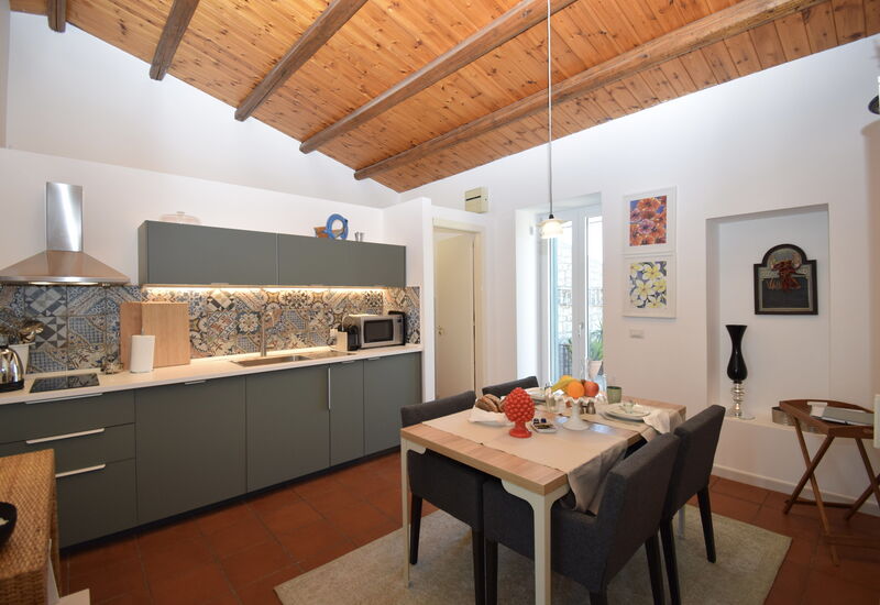 Villa Il Carato, Private Pool, Modica: Esszimmer, Frühling, Herbst, Küche, Sommer, Winter