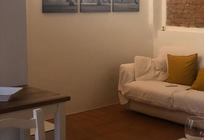 Le Loggine del Pignatello Apartment, Siena City: Frühling, Herbst, Sommer, Wohnzimmer