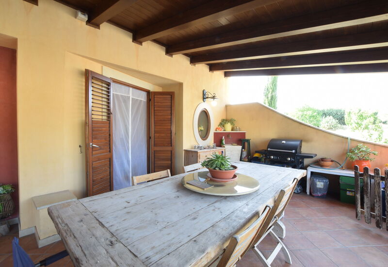 Villa Ina: Außen, Balkon / Terrasse / Patio, Draussen, Frühling, Herbst, Sommer