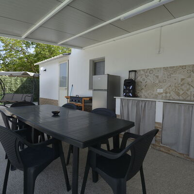 Villa Cosentini: Balkon / Terrasse / Patio, Frühling, Herbst, Sommer