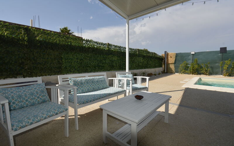 Villa Cosentini: Balkon / Terrasse / Patio, Frühling, Herbst, Schwimmbad, Sommer