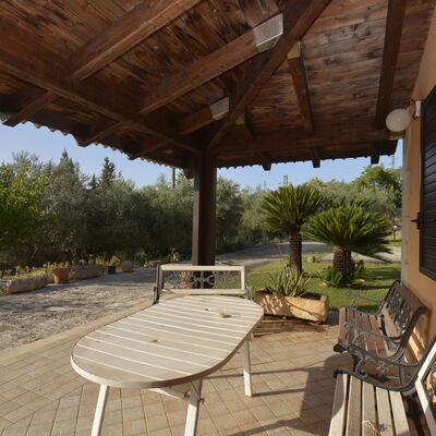 Villa del Monte: Außen, Balkon / Terrasse / Patio, Draussen, Frühling, Garten, Herbst, Sommer