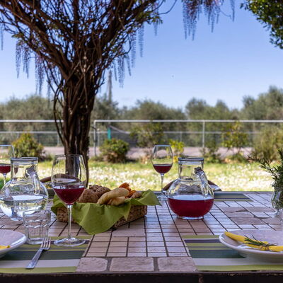 Il Leccio, Vinci, Private Pool and Tennis: Balkon / Terrasse / Patio, Frühling, Herbst, Sommer
