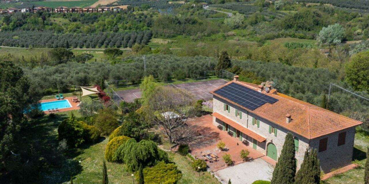 Il Leccio, Vinci, Private Pool and Tennis: Ansichten, Frühling, Herbst, Sommer