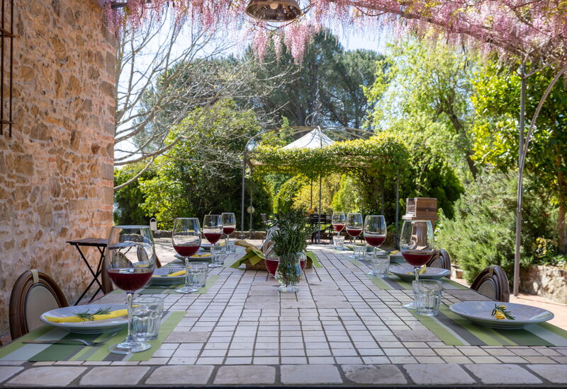 Il Leccio, Vinci, Private Pool and Tennis: Frühling, Garten, Herbst, Sommer