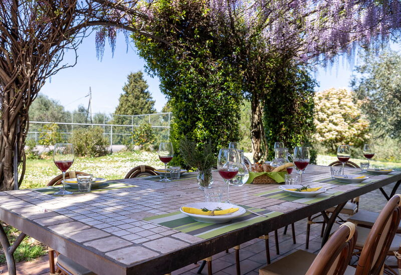 Il Leccio, Vinci, Private Pool and Tennis: Autumn, Balcony / Terrace / Patio, Spring, Summer